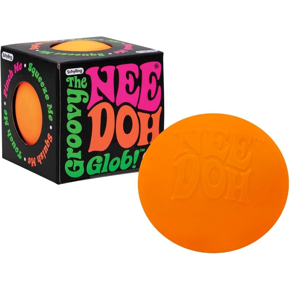 NeeDoh Original Sensory Ball – Orange